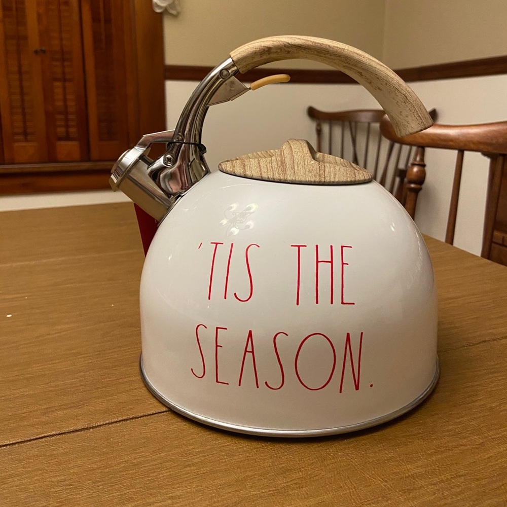 Rae Dunn Tis The Season Tea Kettle